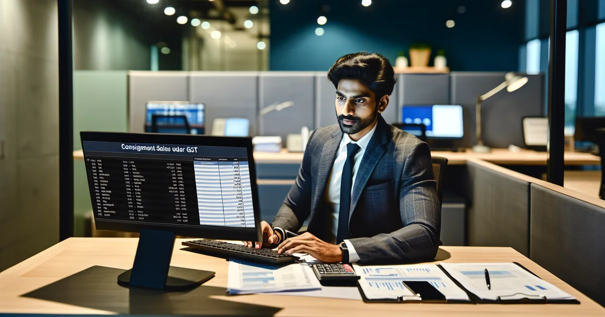 Consignment Sales under GST