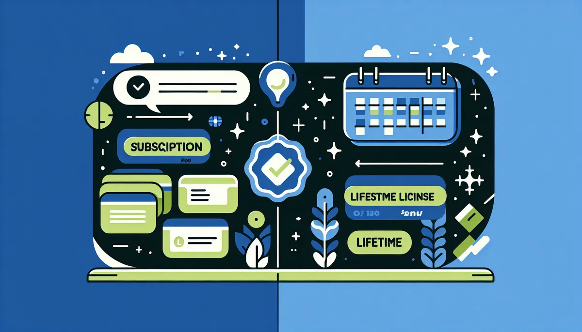 TallyPrime subscription vs lifetime license cost comparison chart